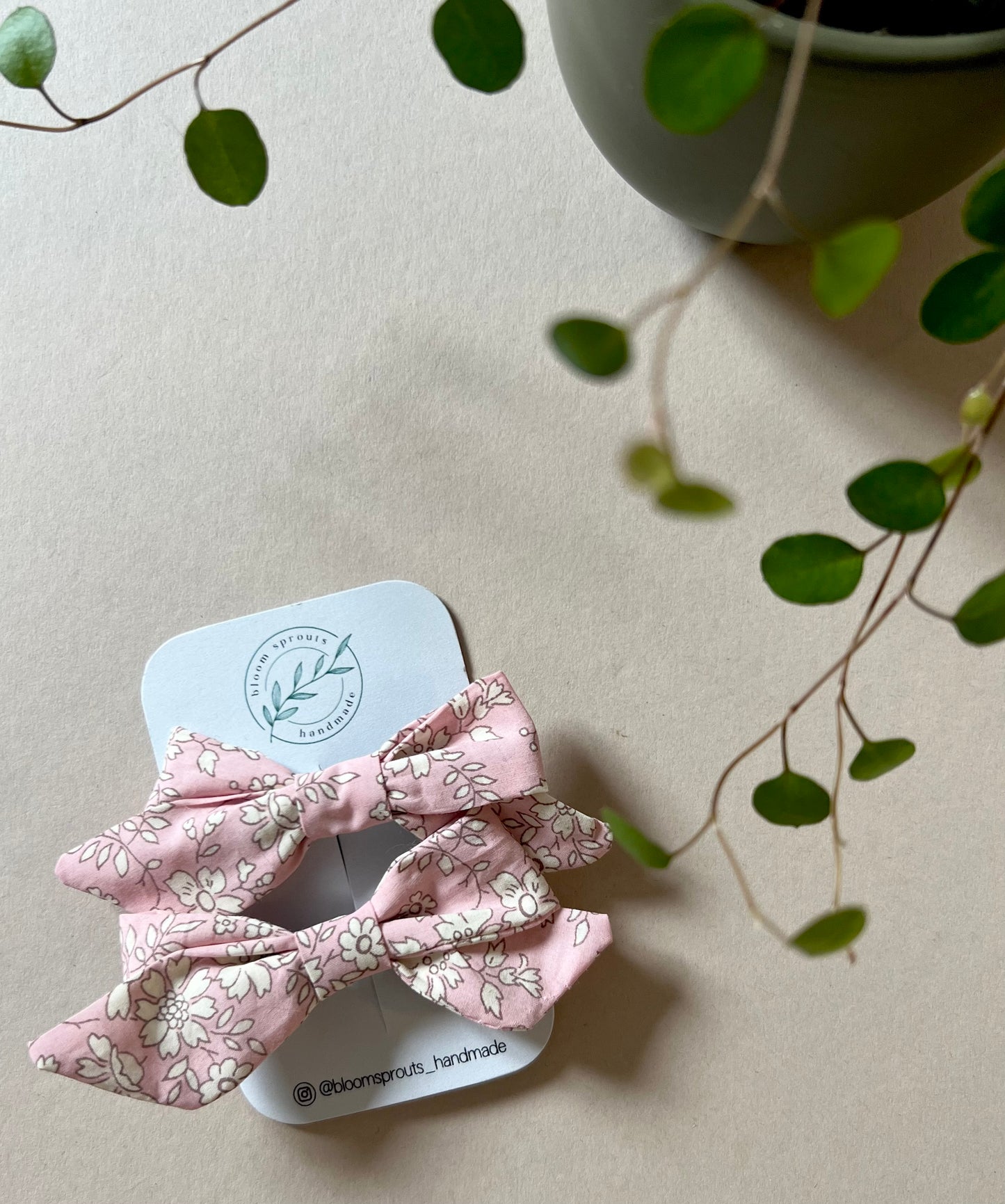 Bow clip set | Liberty fabric prints