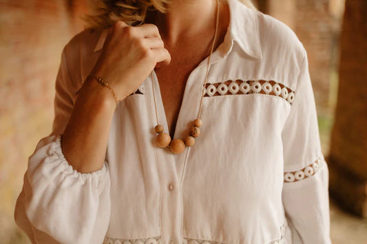 Blossy - Naturals Beechwood Necklace